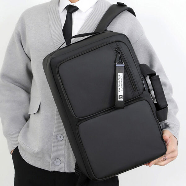 Multifunctional Backpack Large Capacity Business Laptop Bag Leisure Travel Commuter Schoolbag Portable Shoulder Bag - Image 7